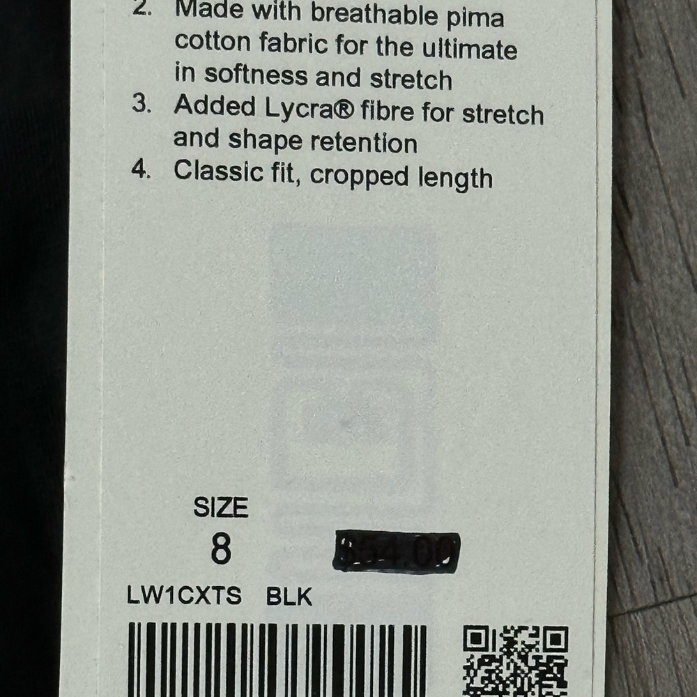 Lululemon Women’s black Gather and Grow Tank stretch wrap size 8 yoga NWT - Picture 4 of 5